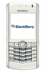 Blackberry 8100 White