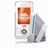 Buy online the Sony Ericsson W580i White Clearance mobile phone