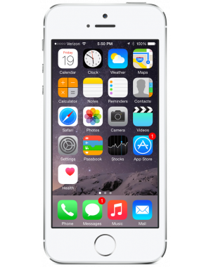 FREE Apple iPhone 5s 16GB Silver Refurbished