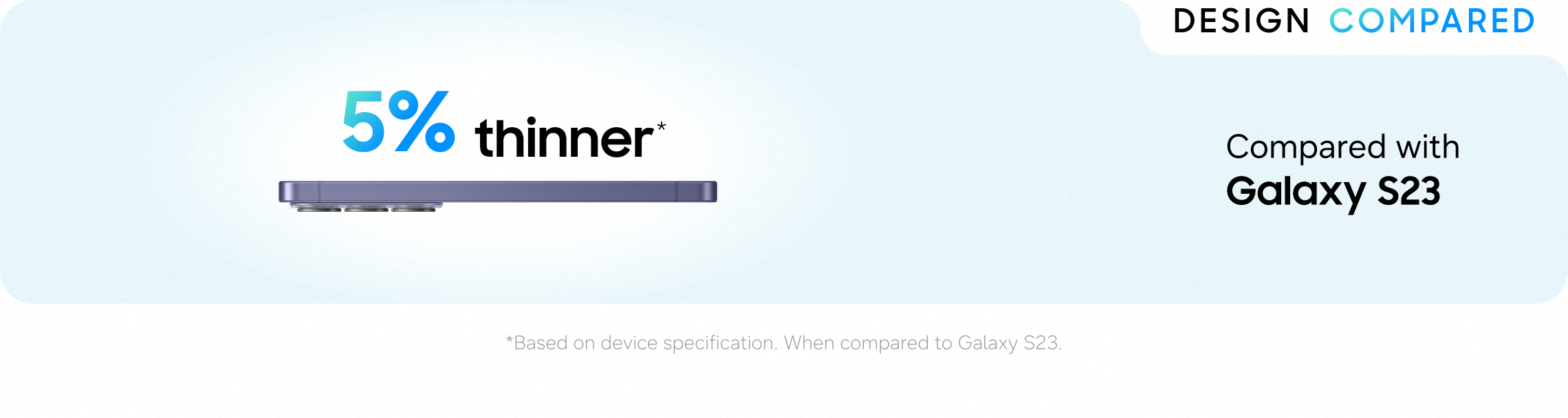 Galaxy S26 phone design comparison
