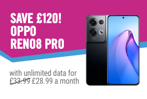 Save £120, Oppo Reno8 pro.
