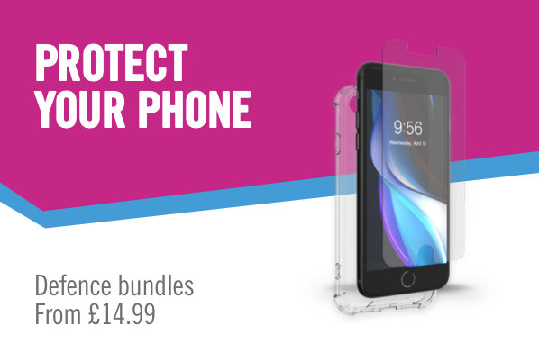 Protect your phone, Defence bundles from £14.99