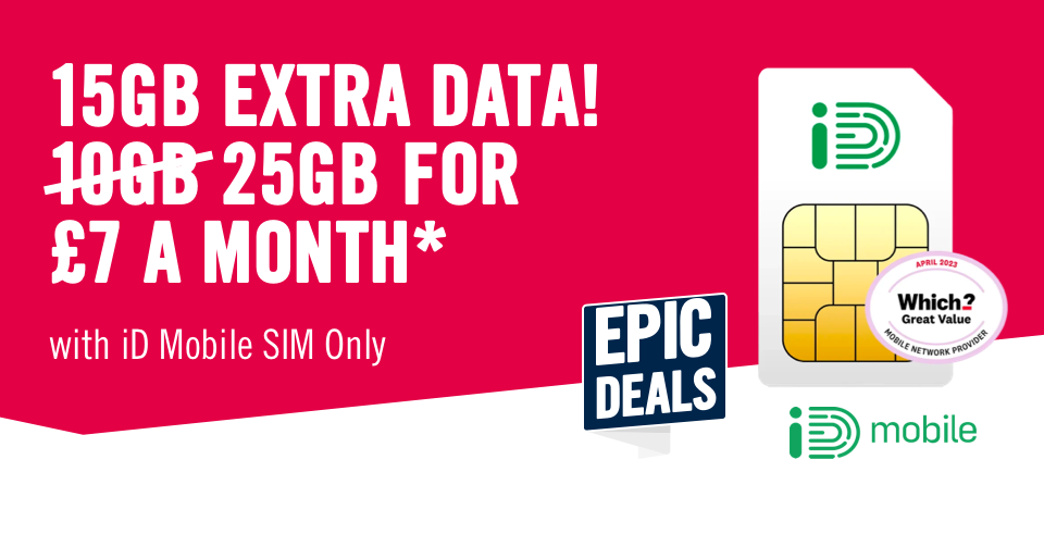 one month sim only deals