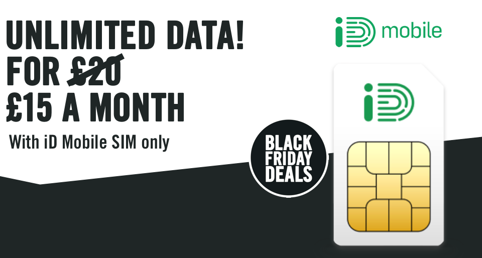 30GB EXTRA DATA! 80GB FOR £10 A MONTH! With iD Mobile SIM only