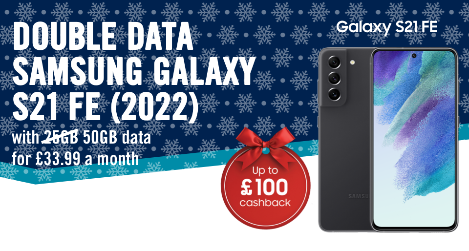 Save £150 - Our Lowest Ever Price with Samsung Galaxy S21 FE 2022. Only £549 SIM Free