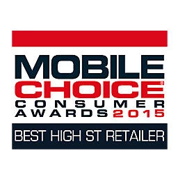 Mobile Choice Consumer Awards 2015 - Best High Retailer