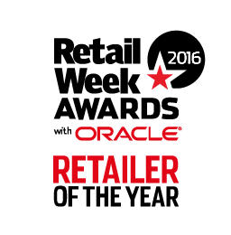 Retailer of the year 2016 - Retail Week Awards with Oracle