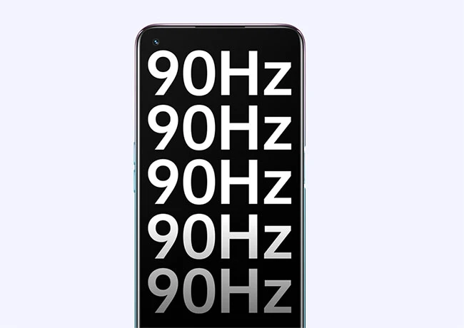 90Hz Refresh Rate - Just Tap and Go