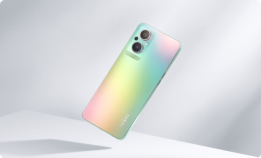 oppo reno 7 5g rainbow