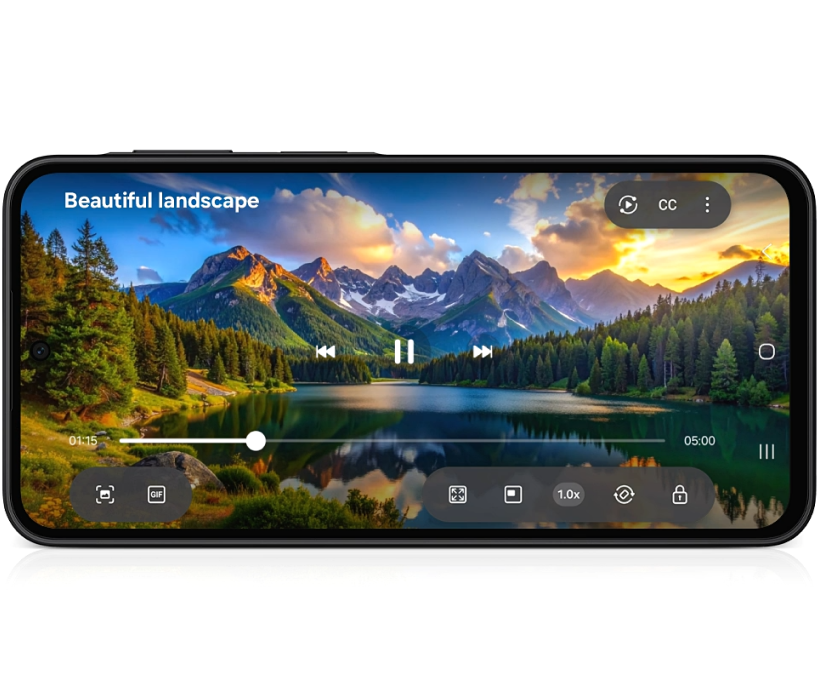 Image showing the screen size of the Samsung Galaxy A27