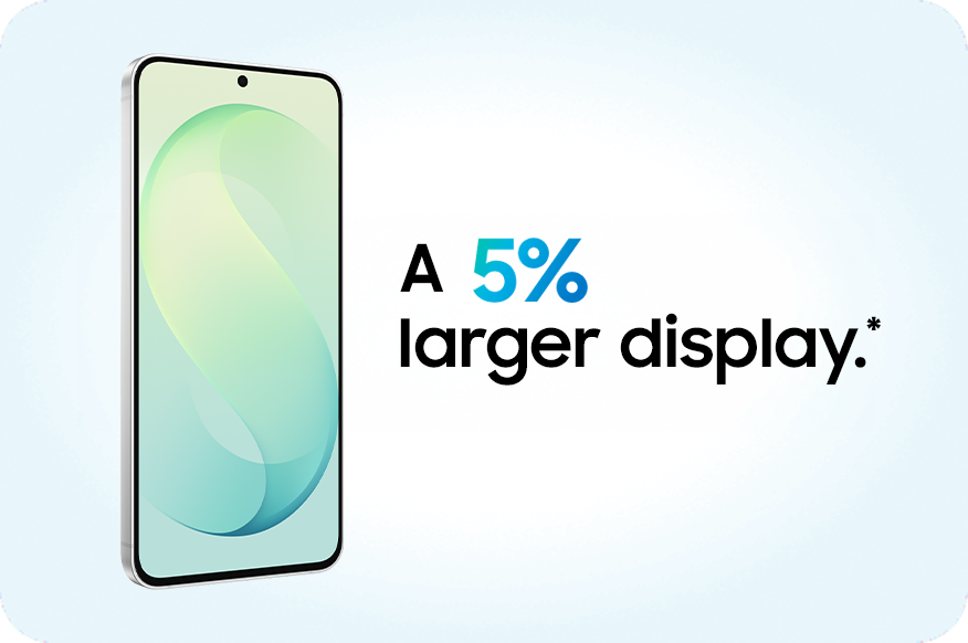 Screen size comparison to Galaxy S24 FE
