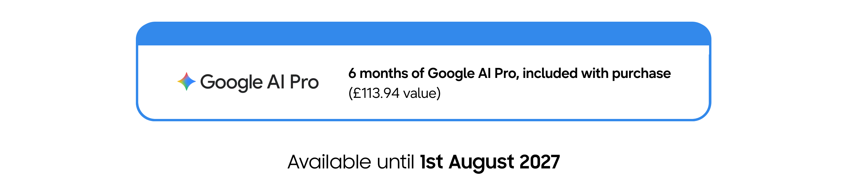 GoogleAI Pro offer