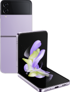 Galaxy Z Flip4 photo (Bora Purple colour)