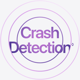 Crash detection. Refer to legal disclaimers.