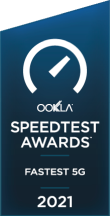 Speedtest Awards - Fastest 5G 2021
