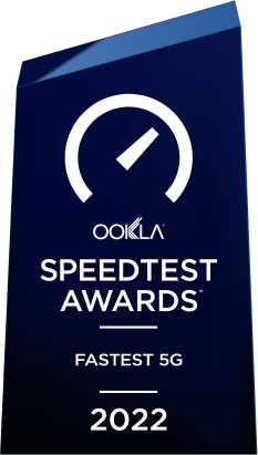 Speedtest Awards - Fastest 5G 2022