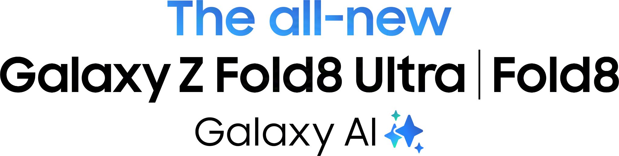 The all-new GalaxyZ Fold8 Ultra | Fold 8 Galaxy AI