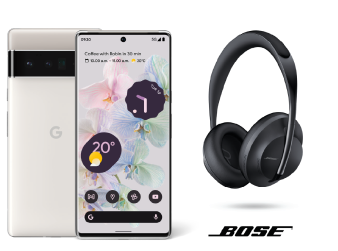 Claim Bose 700 wireless headphones | Google Pixel 6