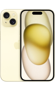 Apple iPhone 15 128GB Yellow Refurbished Excellent