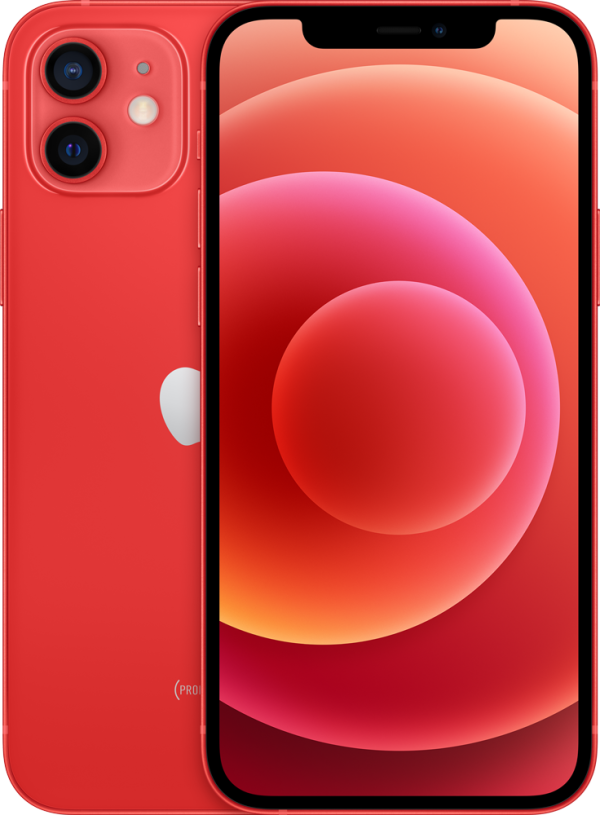 Apple iPhone 12 64GB Product Red Refurbished Excellent