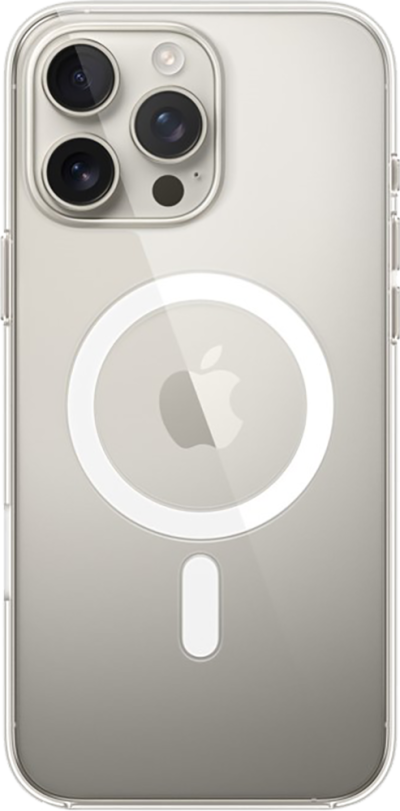 Apple iPhone 16 Pro Clear Case with MagSafe (Back)