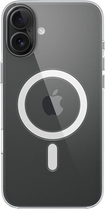 iPhone 16 Plus Clear Case with MagSafe (Back)