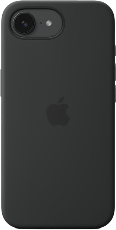 Apple Case for iPhone 16e Black (Back)