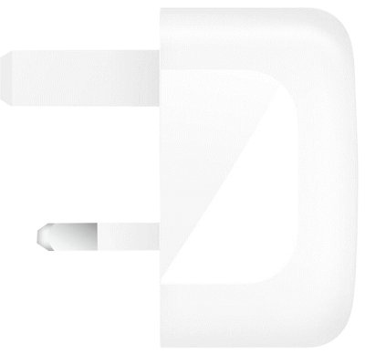45W Wall Charger with PPS White (Side)