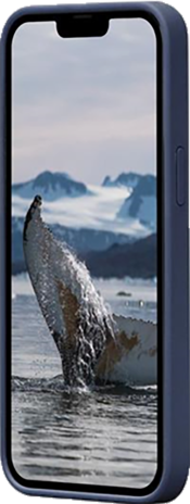 D Bramante Greenland for iPhone 14 Pro Max Blue