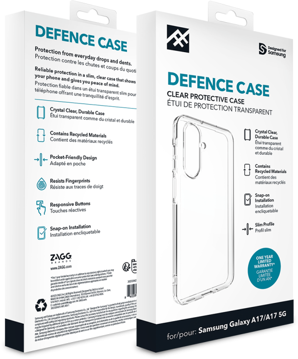Defence A17 Case - Clear