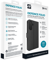 Defence A17 Folio Case - Black