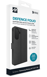 Defence A17 Folio Case - Black