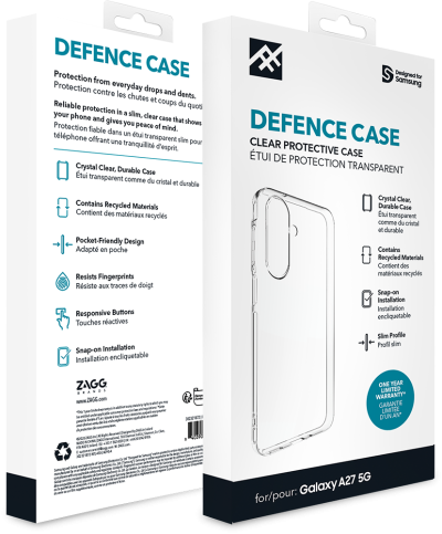 Samsung A27 Case-Clear (Side)