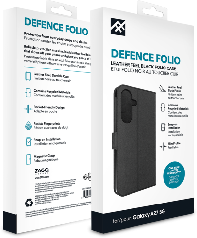 Samsung A27 Folio Case (Back)