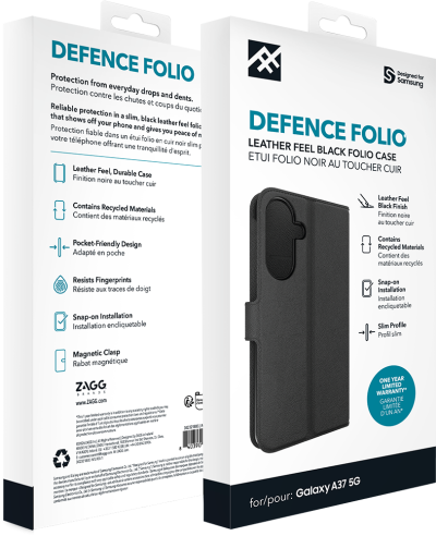 Samsung A37 Folio Case (Back)
