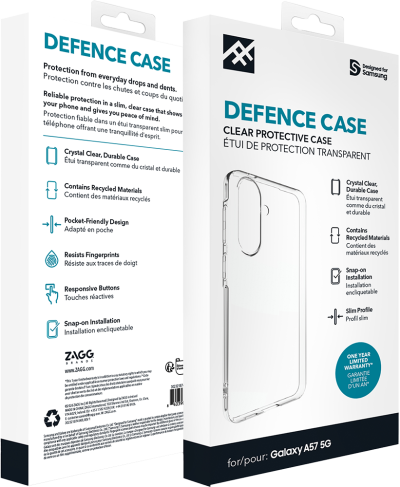 A57 Case - Clear (Back)