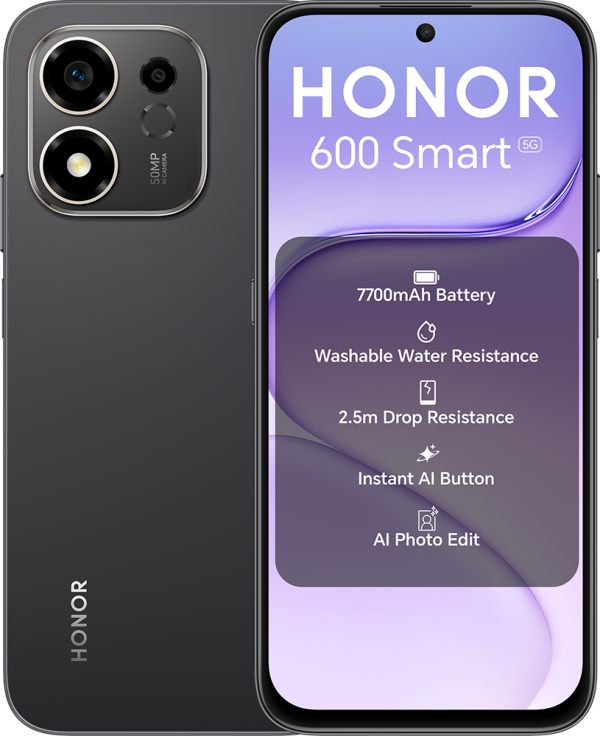 HONOR 600 Smart 5G 128GB Velvet Black