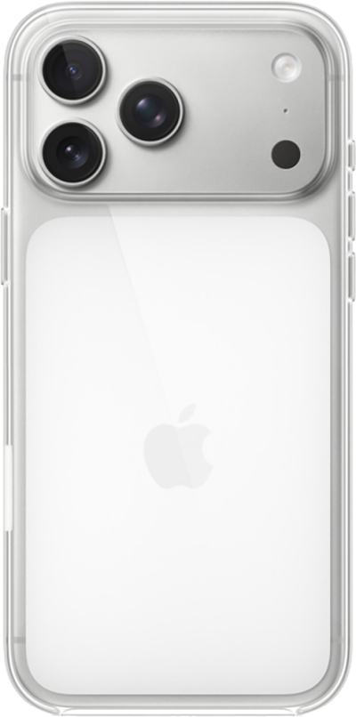 iPhone 17 Pro Max Clear Case (Back)