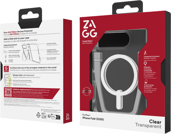 ZAGG Crystal Palace Snap with Kickstand for iPhone Duo