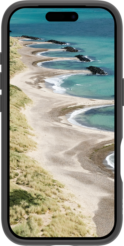 Grenen Ultra D3O for iPhone 18 Pro and 17 Pro-Black (Side)