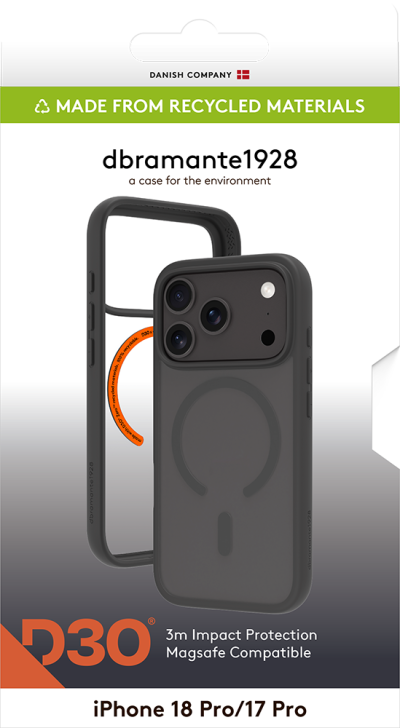 Grenen Ultra D3O for iPhone 18 Pro and 17 Pro-Black
