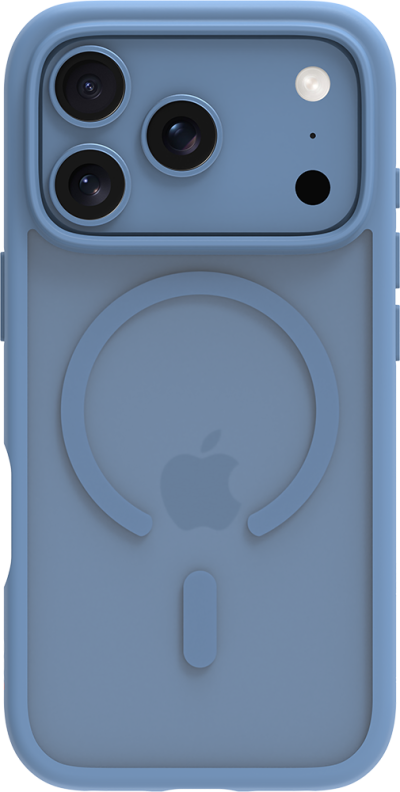 Grenen Ultra D3O for iPhone 18 Pro and 17 Pro-Blue (Back)