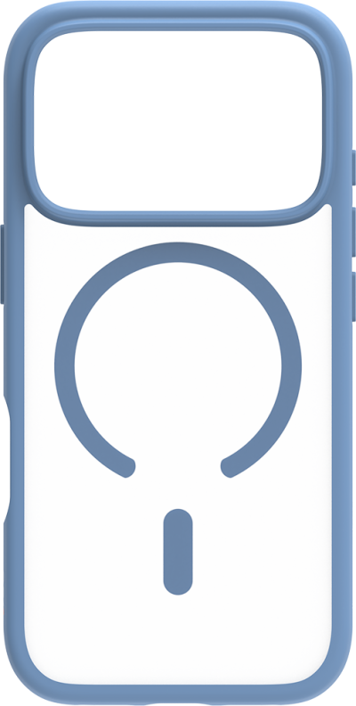 Grenen Ultra D3O for iPhone 18 Pro and 17 Pro-Blue (Side)