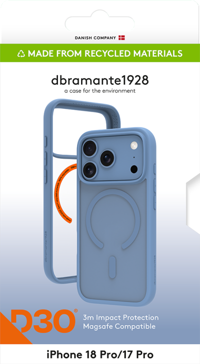 Grenen Ultra D3O for iPhone 18 Pro and 17 Pro-Blue