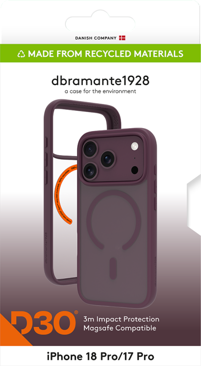 Grenen Ultra D3O for iPhone 18 Pro and 17 Pro-Purple