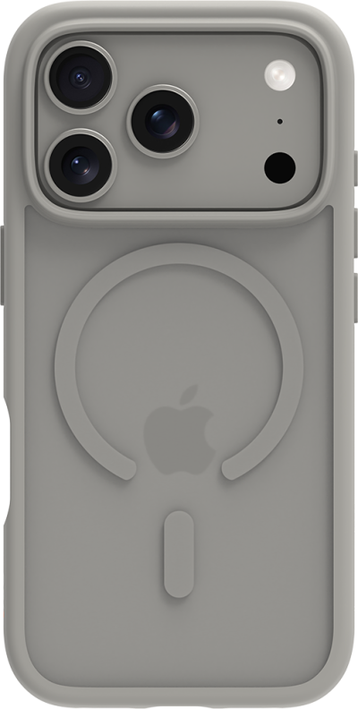 Grenen Ultra D3O for iPhone 18 Pro and 17 Pro-Grey (Back)