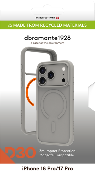 Grenen Ultra D3O for iPhone 18 Pro and 17 Pro-Grey