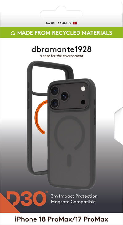 Grenen Ultra D3O for iPhone 18 Pro Max-Black