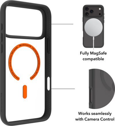 Grenen Ultra D3O for iPhone 18 Pro Max-Black