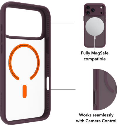 Grenen Ultra D3O for iPhone 18 Pro Max-Purple